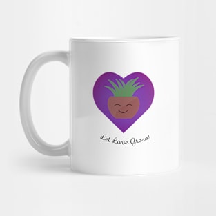 Let Love Grow Kawaii Plant Mug